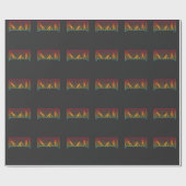 Goalkeeper Goalie Vintage Soccer Player Cadeaupapier (Vlak)