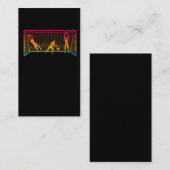 Goalkeeper Goalie Vintage Soccer Player Visitekaartje (Voorkant / Achterkant)