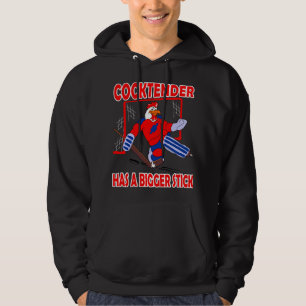 goalkeeper goaltender ijshockey cadeau grappig hoodie