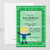 Goalkeeper Kaart (Voorkant / Achterkant)