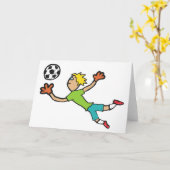 Goalkeeper Kaart (Gele Bloem)