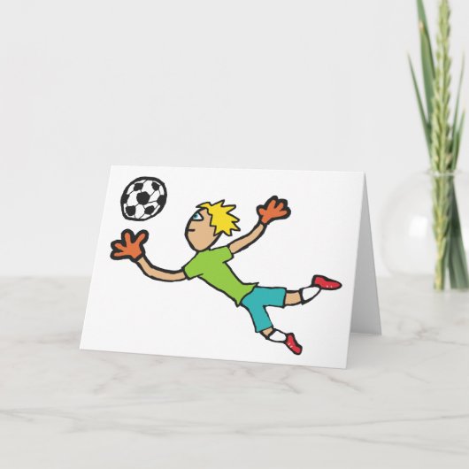 Goalkeeper Kaart (Voorkant)