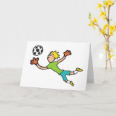 Goalkeeper Kaart (Gele Bloem)