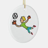 Goalkeeper Keramisch Ornament (Rechts)