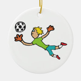 Goalkeeper Keramisch Ornament
