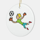 Goalkeeper Keramisch Ornament (Links)