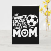 Goalkeeper Lover, My Favorite Soccer Player Calls  Kaart (Gele Bloem)