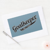 Goalkeeper Rechthoekige Sticker (Envelop)