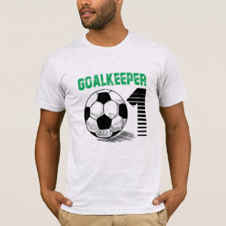 Goalkeeping.Soccer Ash Grijs "KEEPER" T-shirt