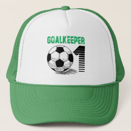 Goalkeeping.Soccer "KEEPER" Trucker Hoed Pet