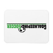 Goalkeeping.Voetbal Magneet (Horizontaal)