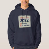 Goals for 2022: Survive, Forget 2021 Hoodie (Voorkant)
