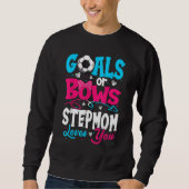 Goals Or Bow Keeper Of Gender Stepmom Loves You Re Trui (Voorkant)