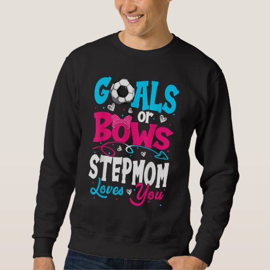 Goals Or Bow Keeper Of Gender Stepmom Loves You Re Trui (Voorkant)