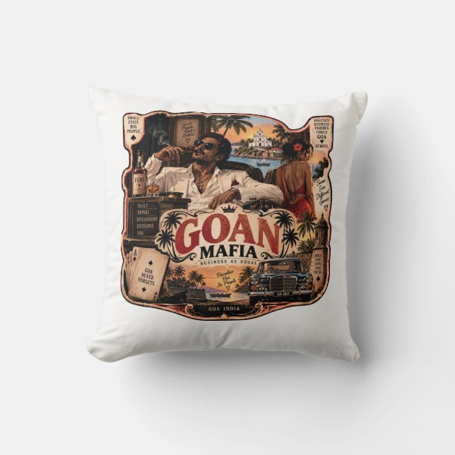 Goan Mafia – Goa trots Kussen (Voorkant)