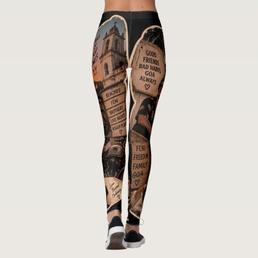 Goan Mafia – Goa trots Leggings (Achterkant)