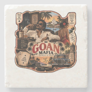 Goan Mafia – Goa trots Stenen Onderzetter