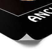 GOANNA Australian Aboriginal-stijl Art Poster (Hoek)