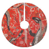 Goanna Dreaming Kerstboom Rok (Voorkant)