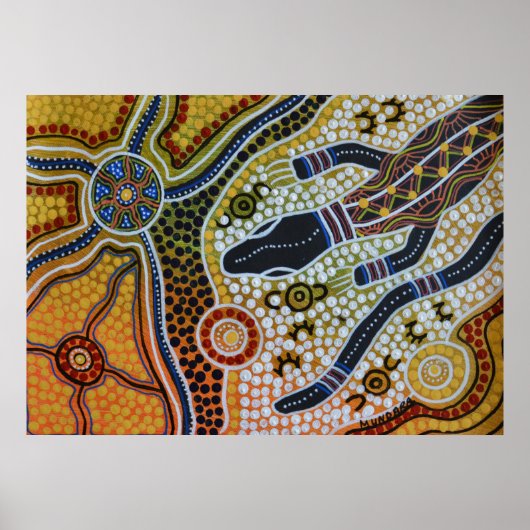 Goanna Dreaming Poster (Voorkant)