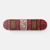 Goanna Dreaming Skateboard. Persoonlijk Skateboard (Horizontaal)