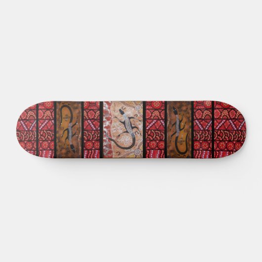 Goanna Dreaming Skateboard. Persoonlijk Skateboard (Horizontaal)