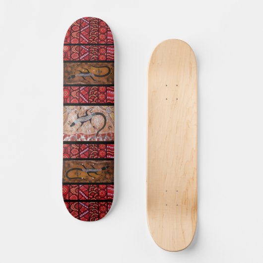 Goanna Dreaming Skateboard. Persoonlijk Skateboard (Voorkant)