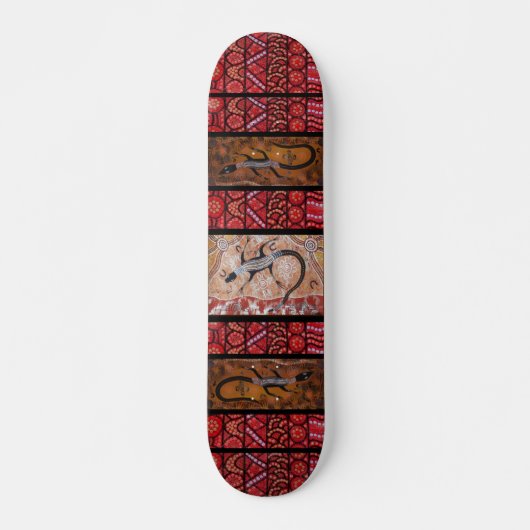 Goanna Dreaming Skateboard. Persoonlijk Skateboard (Voorkant)