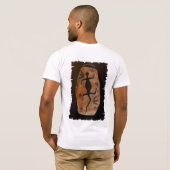 GOANNA DREAMTIME Aboriginal-stijl T-shirt (Achterkant volledig)