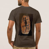 GOANNA DREAMTIME Australisch Aboriginal-stijl Shir T-shirt (Achterkant)
