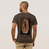GOANNA DREAMTIME Australisch Aboriginal-stijl Shir T-shirt (Achterkant volledig)