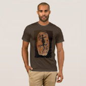GOANNA DREAMTIME Australisch Aboriginal-stijl Shir T-shirt (Voorkant volledig)