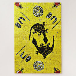 Goanna en Honey Ants Bushtucker Legpuzzel