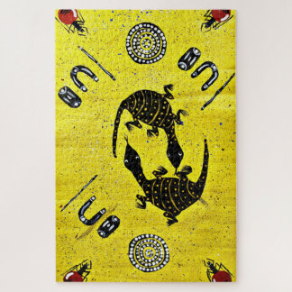 Goanna en Honey Ants Bushtucker Legpuzzel