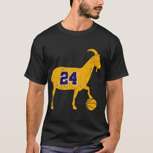 Goat 24 Shirt Voor Mannen Vrouwen Kinder Funny Bas (Voorkant)