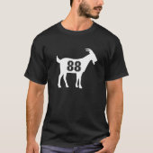 Goat 88 G.O.A.T. Number Eighty Eight Goat T-shirt (Voorkant)