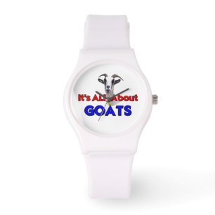Goat All Over de Geiten Horloge