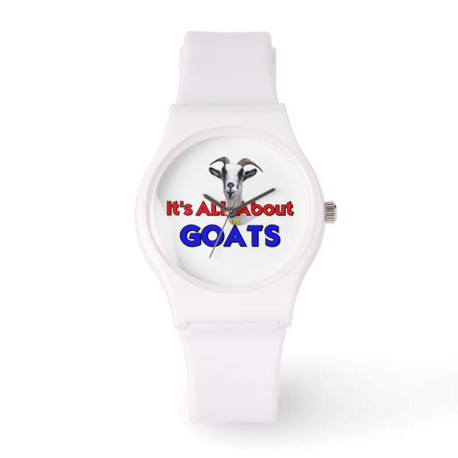 Goat All Over de Geiten Horloge (Voorkant)