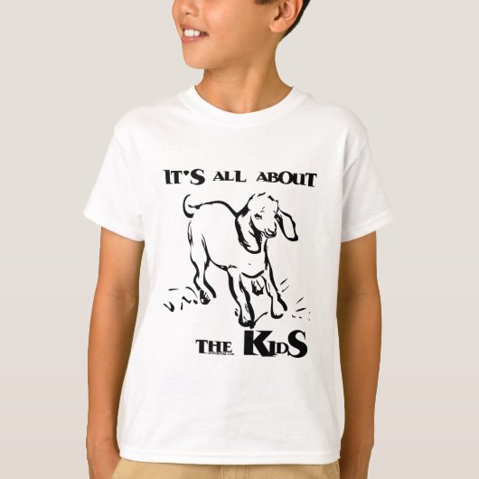 GOAT - Alles over de Kinderen T-shirt (Voorkant)