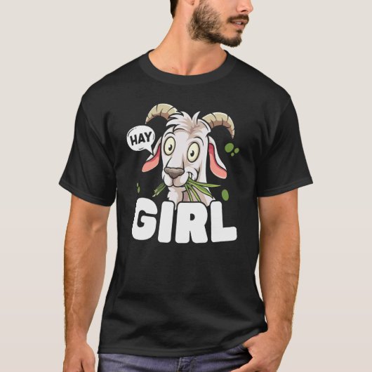 Goat  Animal Farmer Goat Lady Rancher Farming 1 T-shirt (Voorkant)