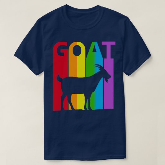 Goat Animal Silhouette T-shirt (Design voorkant)