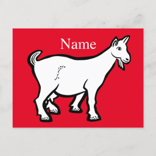 Goat Animal Thunder_Cove Briefkaart
