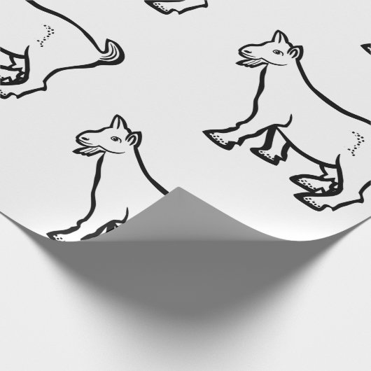 Goat Animal Thunder_Cove Cadeaupapier (Hoek)