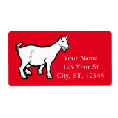 Goat Animal Thunder_Cove Etiket (Voorkant)