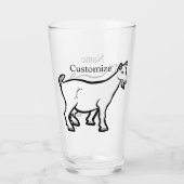 Goat Animal Thunder_Cove Glas (Achterkant)