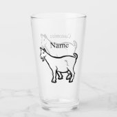 Goat Animal Thunder_Cove Glas (Voorkant)
