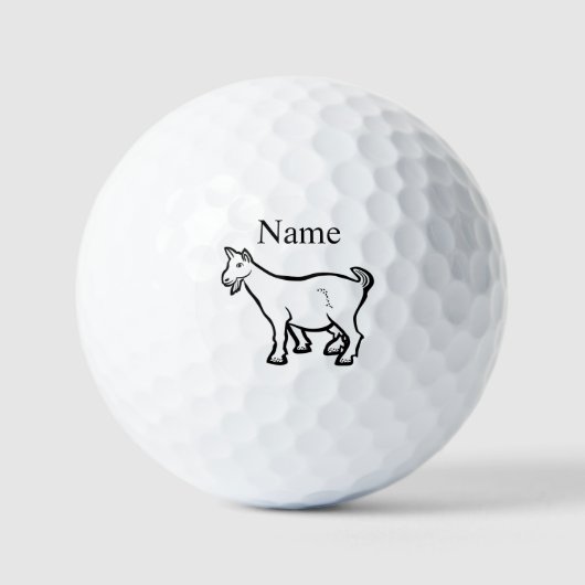 Goat Animal Thunder_Cove Golfballen (Voorkant)