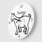 Goat Animal Thunder_Cove Grote Klok (Hoek)