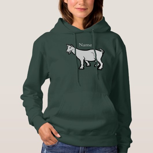 Goat Animal Thunder_Cove Hoodie (Voorkant)