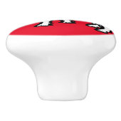 Goat Animal Thunder_Cove Keramische Knop (Zijkant)